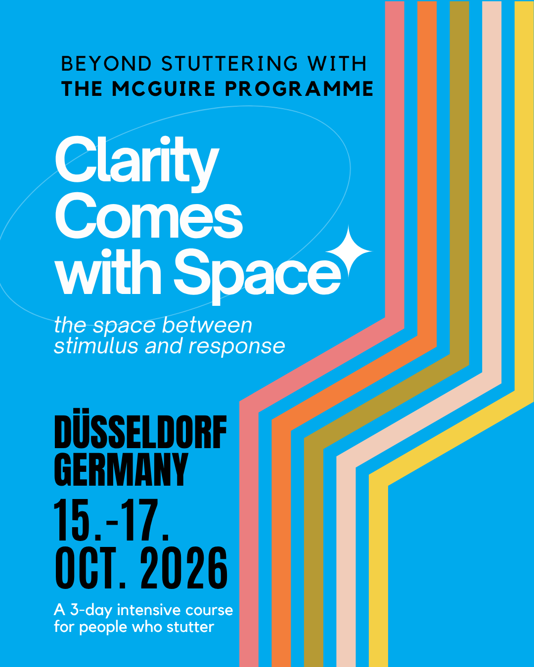 Beyond Stuttering: Speaking With Command – A Mcguire Programme Intensive In Düsseldorf, Germany