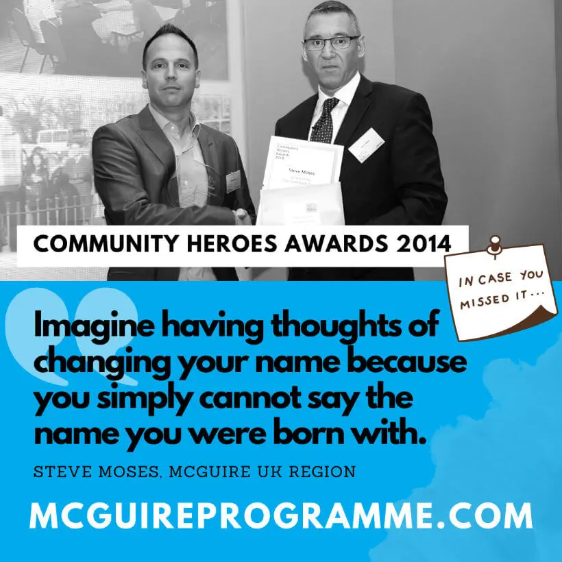 ICYMI: Truly Spectacular – Community Heroes Awards Win 2014 & helps increase awareness of stammering