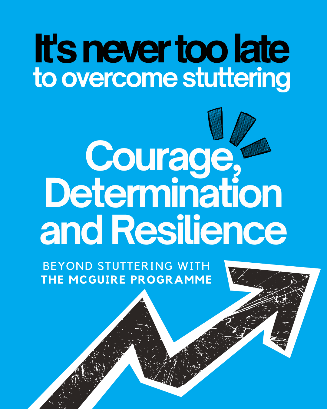 It's Never Too Late To Overcome Stuttering - Courage, Determination And Resilience