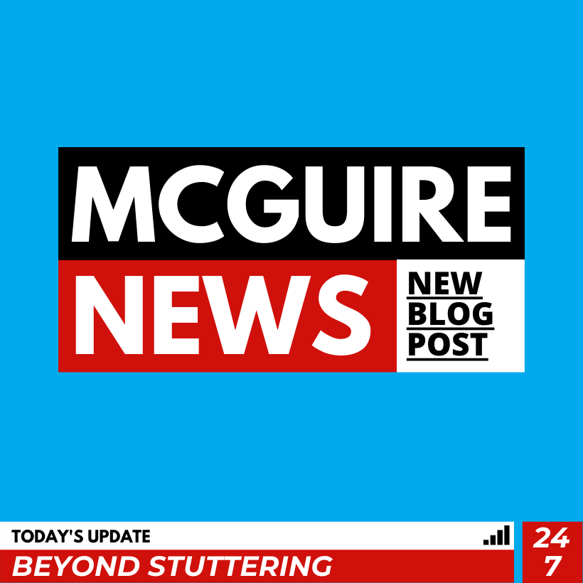 Mcguire Featured News Beyond Stuttering