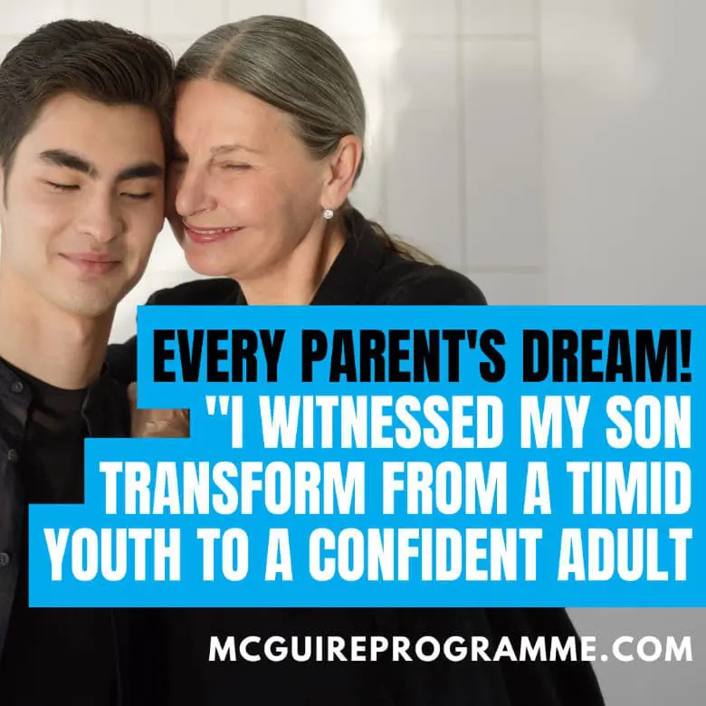 Every parent’s dream! Working on his stutter transformed my son from a timid youth to a confident adult.