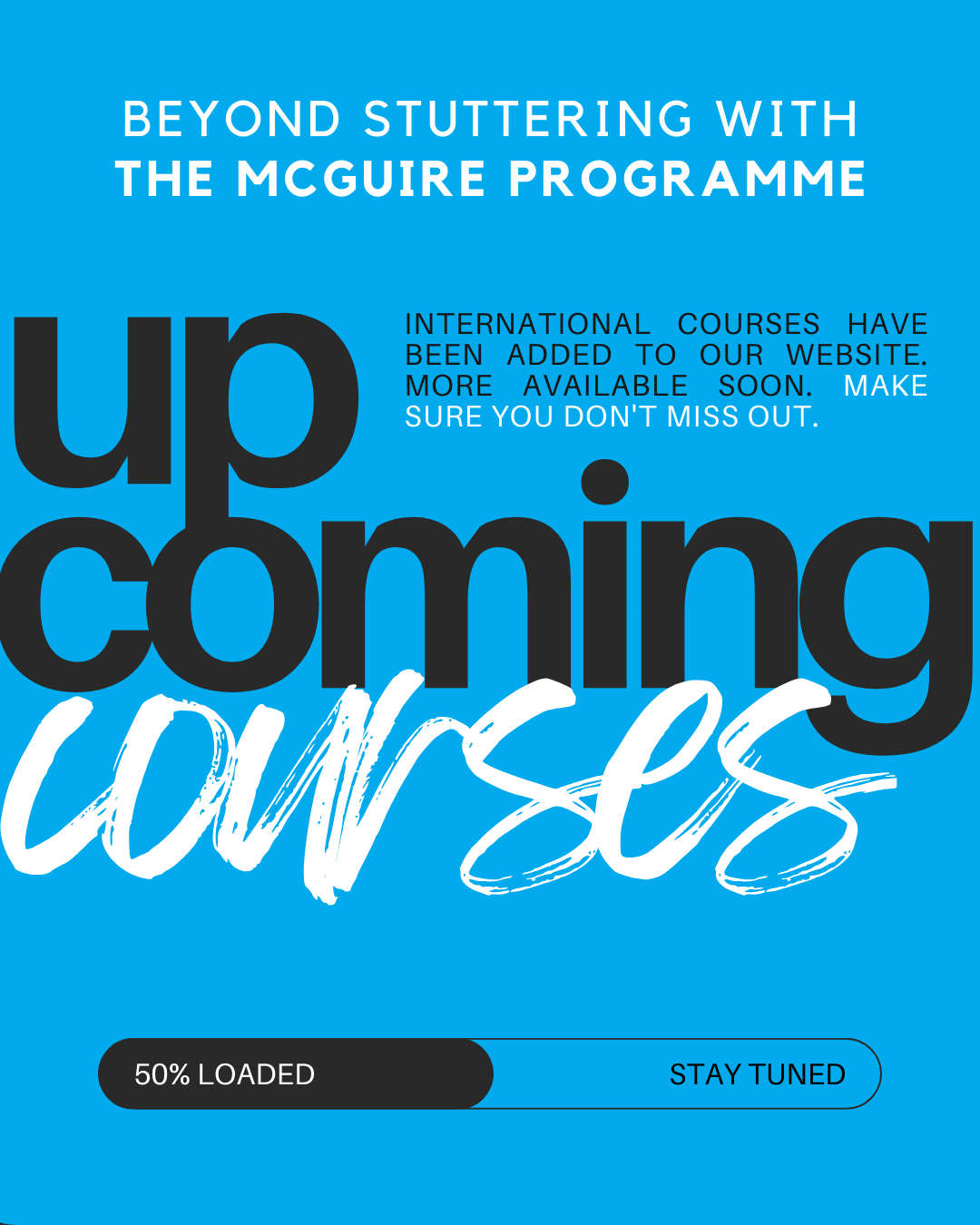 Find Your Perfect Course: The McGuire Programme’s 2025 Schedule is Here!