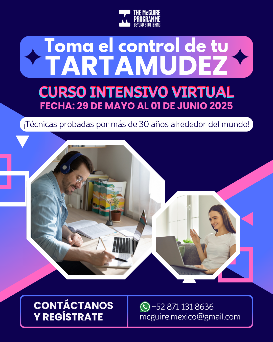 Curso Intensivo Virtual Para Superar La Tartamudez