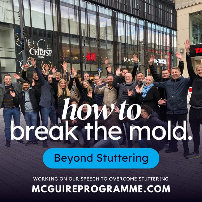 Break the mold of out-of-control stuttering behaviors 1 step at a time.