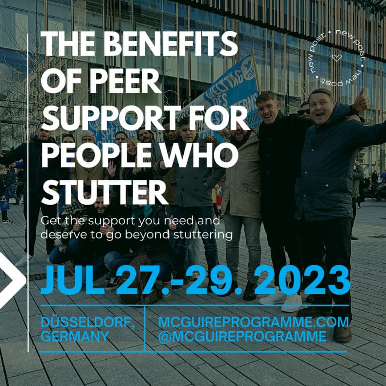 The Benefits Of Peer Support For People Who Stutter.