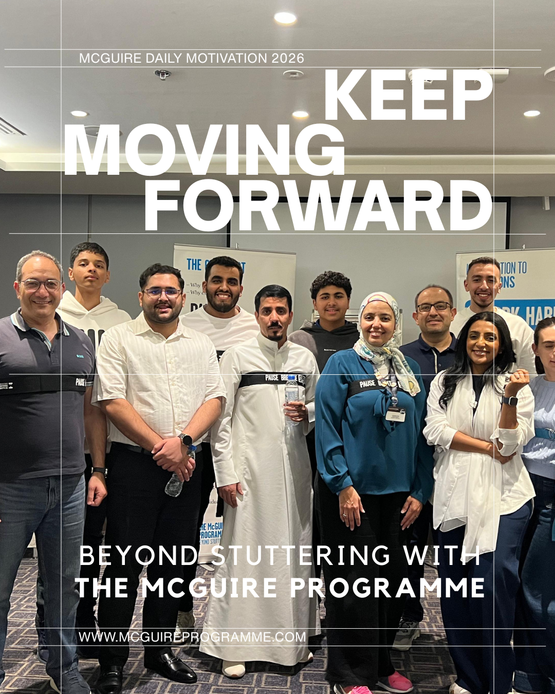 New Year, New Voices: January 2026 Dubai Course Welcomes Six Brave New Students to the McGuire Journey