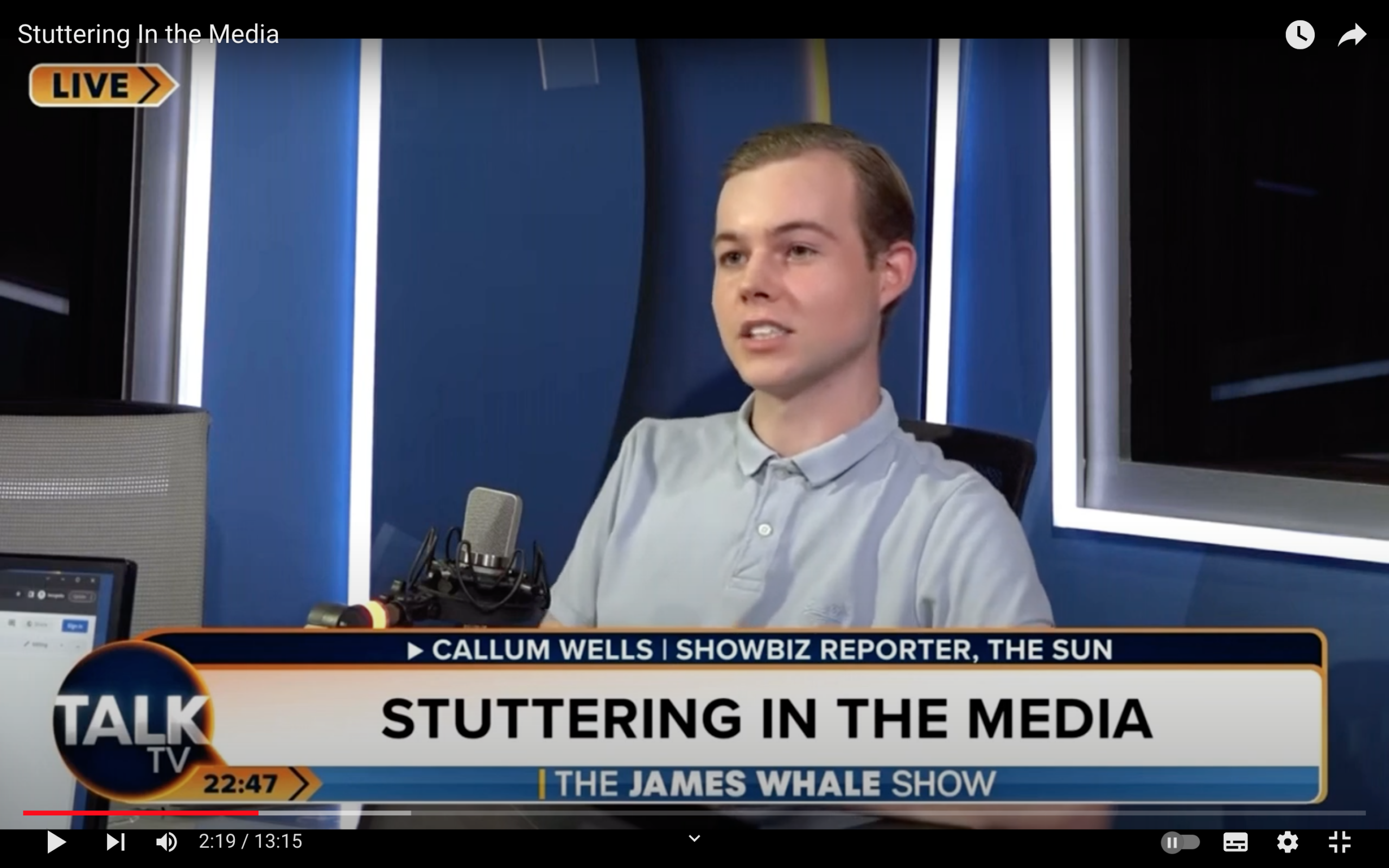 Stuttering In The Media