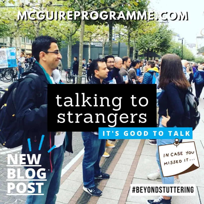 The “Beautiful Interruption” of talking to people you don’t know – talking to strangers