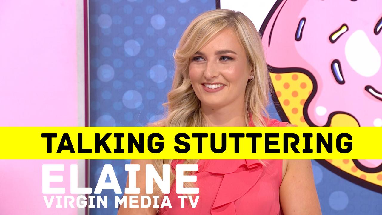 McGuire Programme on Elaine TV Chat Show via Virgin Media TV talking about stuttering.